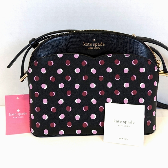 kate spade Handbags - Kate Spade Dome Crossbody Payton Fiesta Dot | NWT Purse Handbag